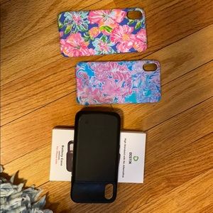 Lot of 3 IPhone X/XS Phone Cases